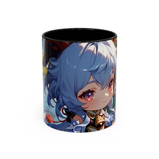 Chibi Ganyu Coffee Mug