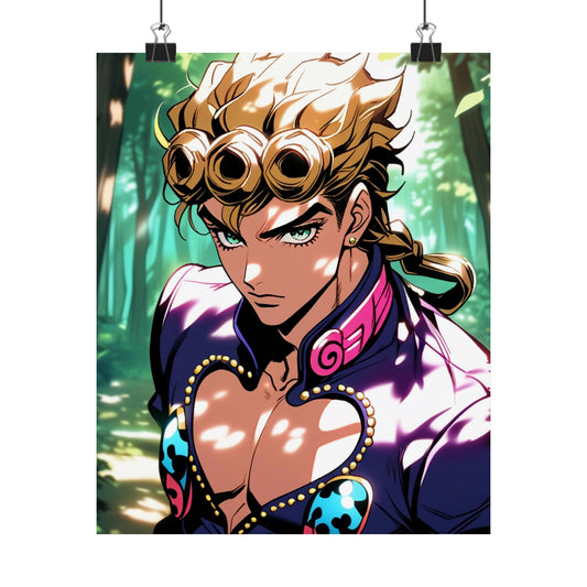 Giorno Giovanna 002 Vertical Posters