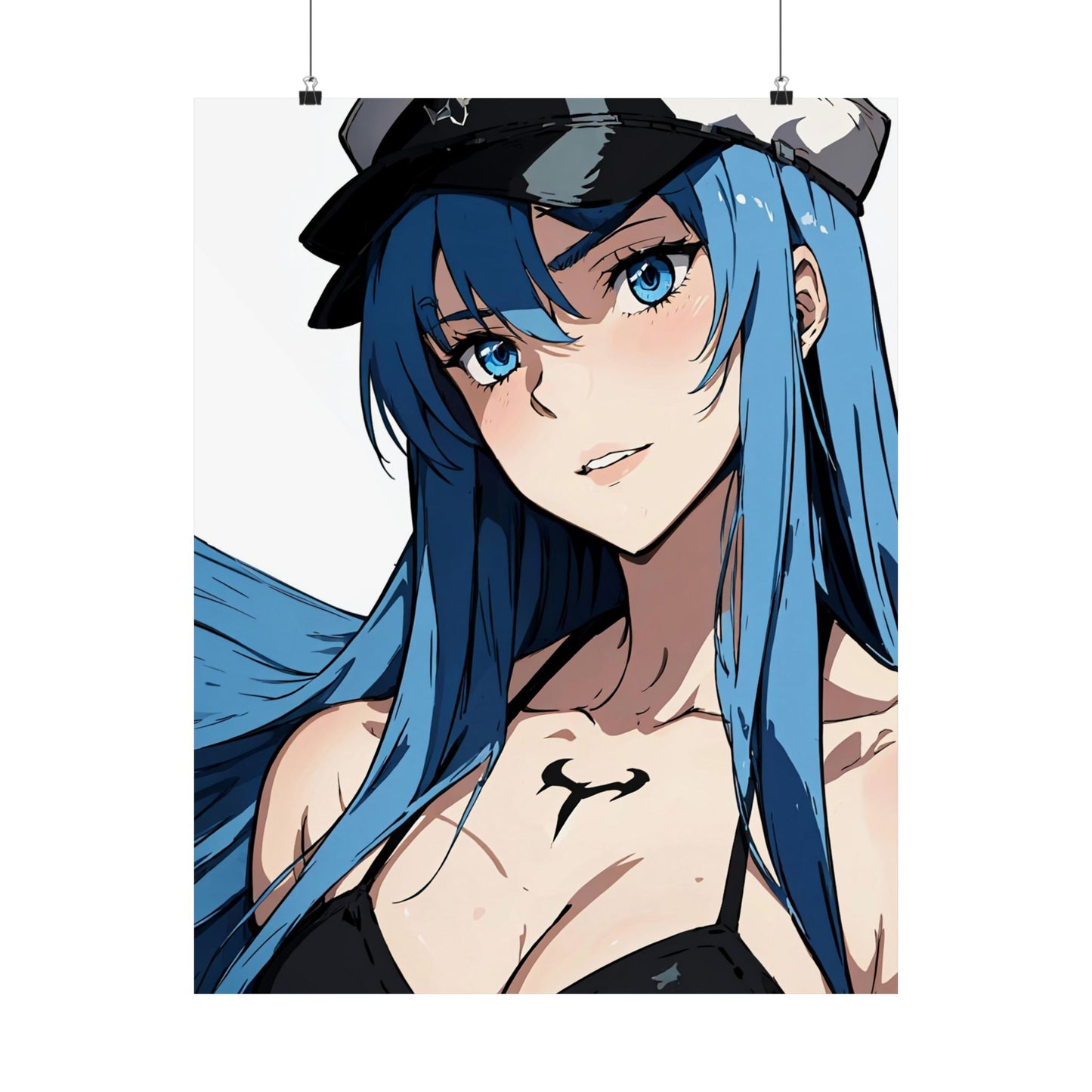 Esdeath 001 Matte Vertical Posters