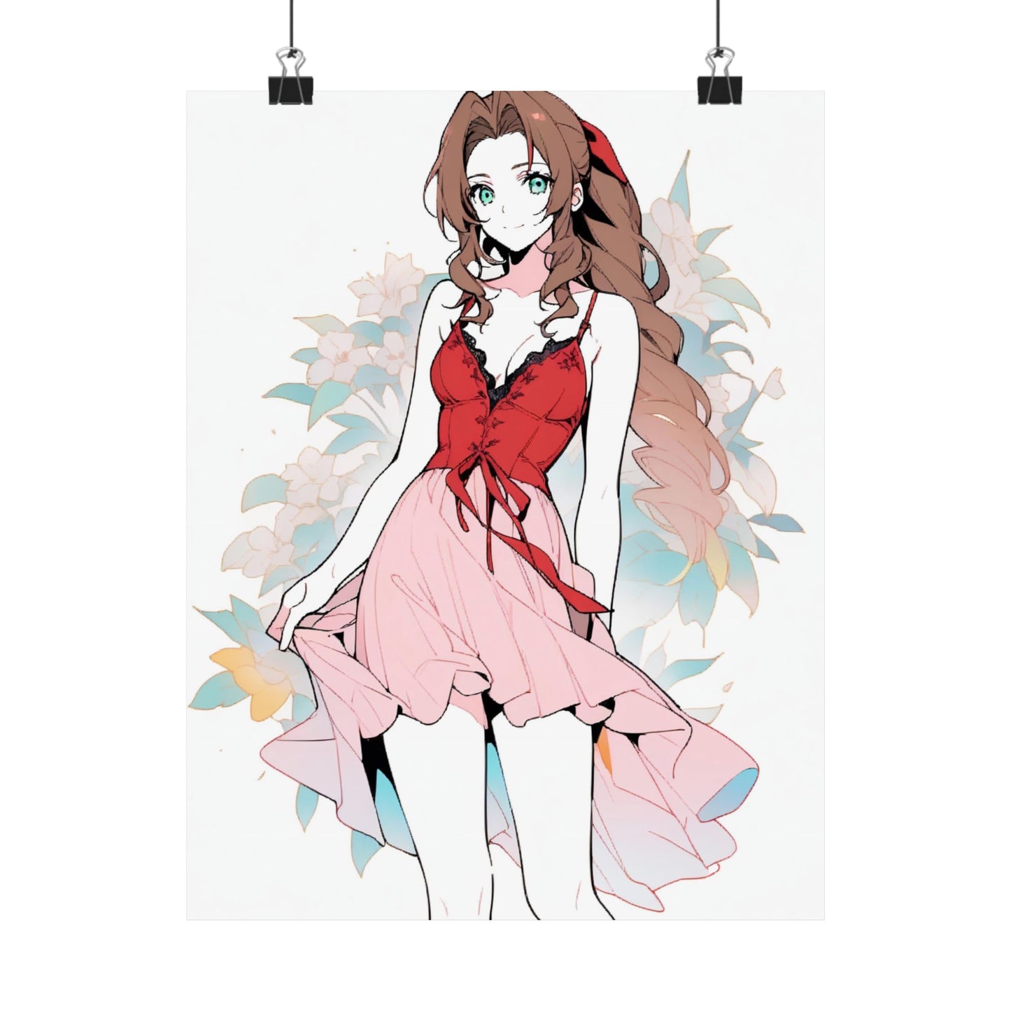Aerith 002 Vertical Posters