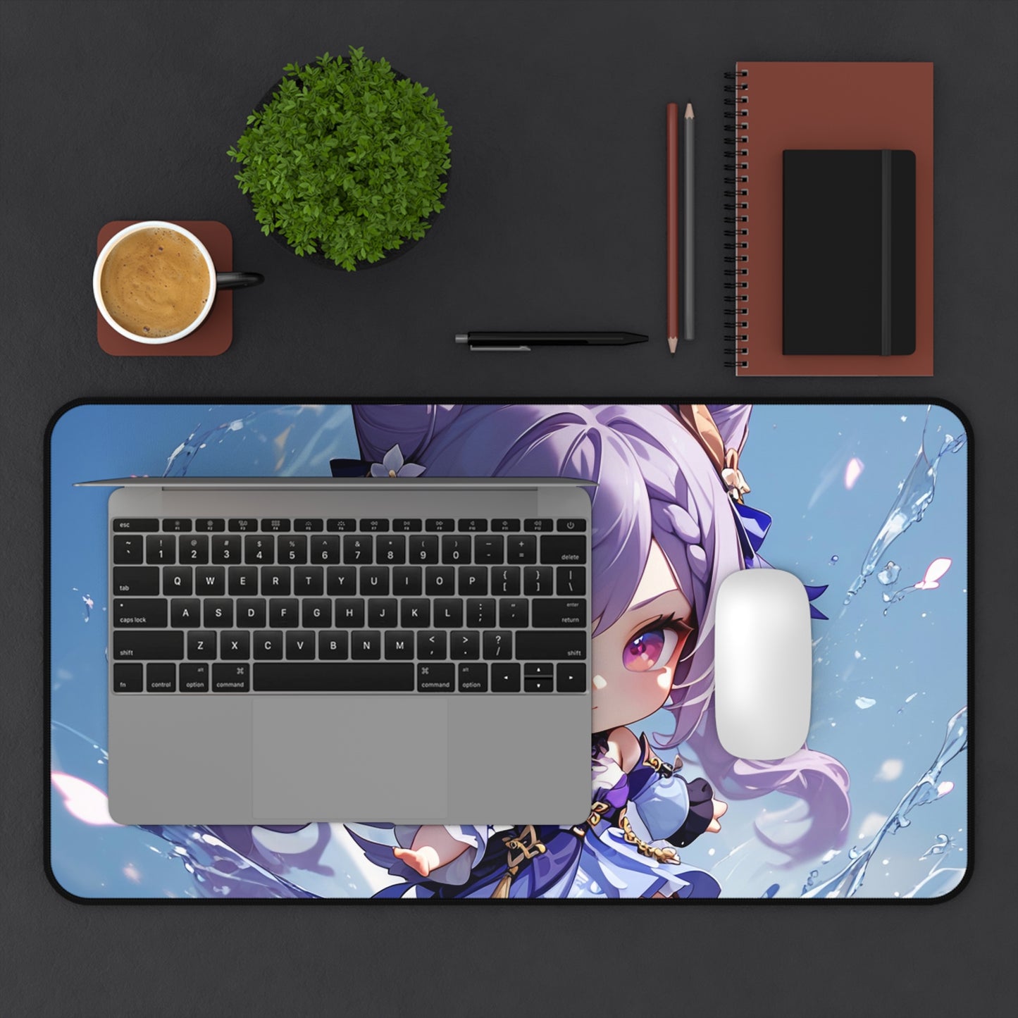 Chibi Keqing Desk Mat