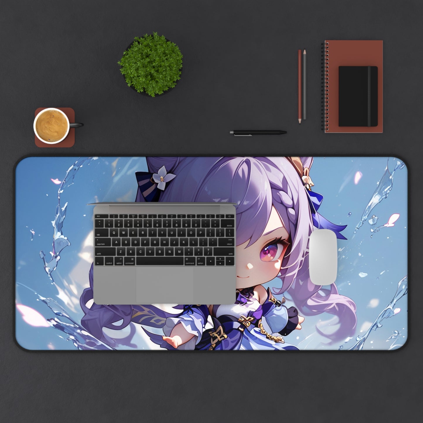 Chibi Keqing Desk Mat