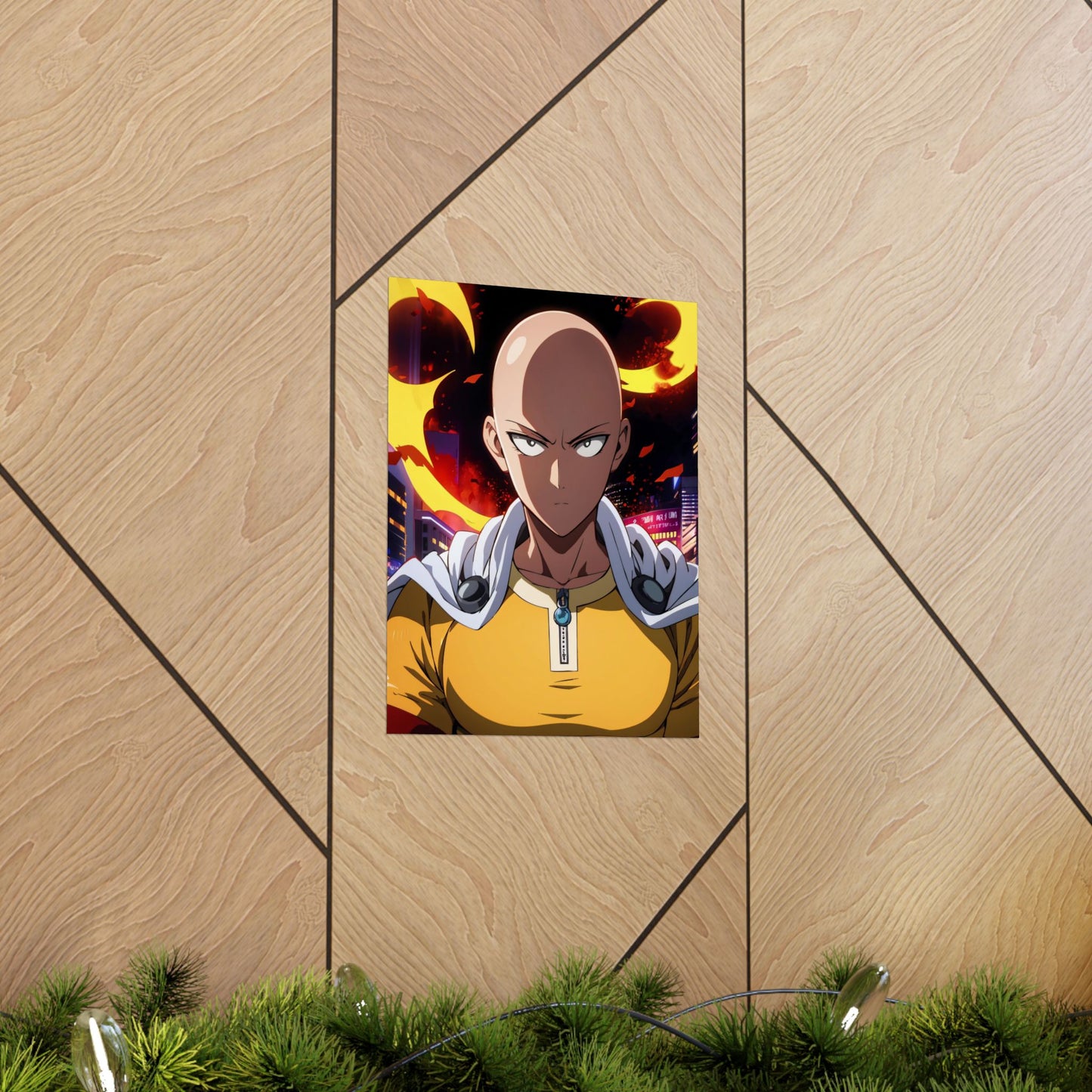 Saitama 005 Matte Vertical Posters