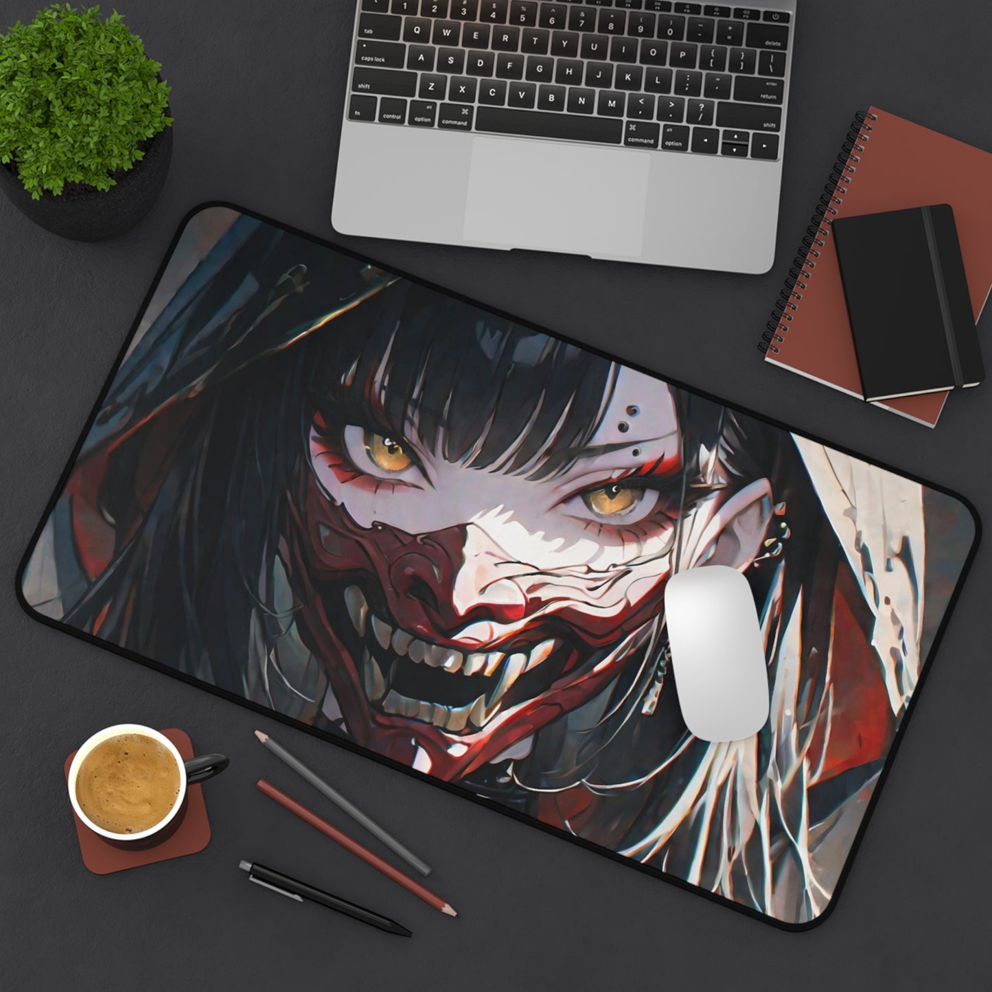 Oni Under Hood Desk Mat