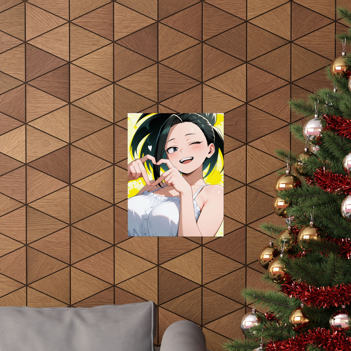 Yaoyorozu Momo 004 Vertical Posters