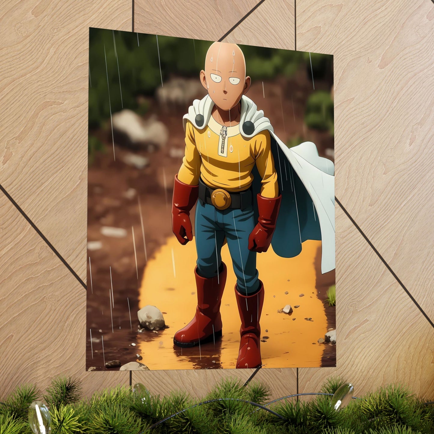 Saitama 001 Matte Vertical Posters