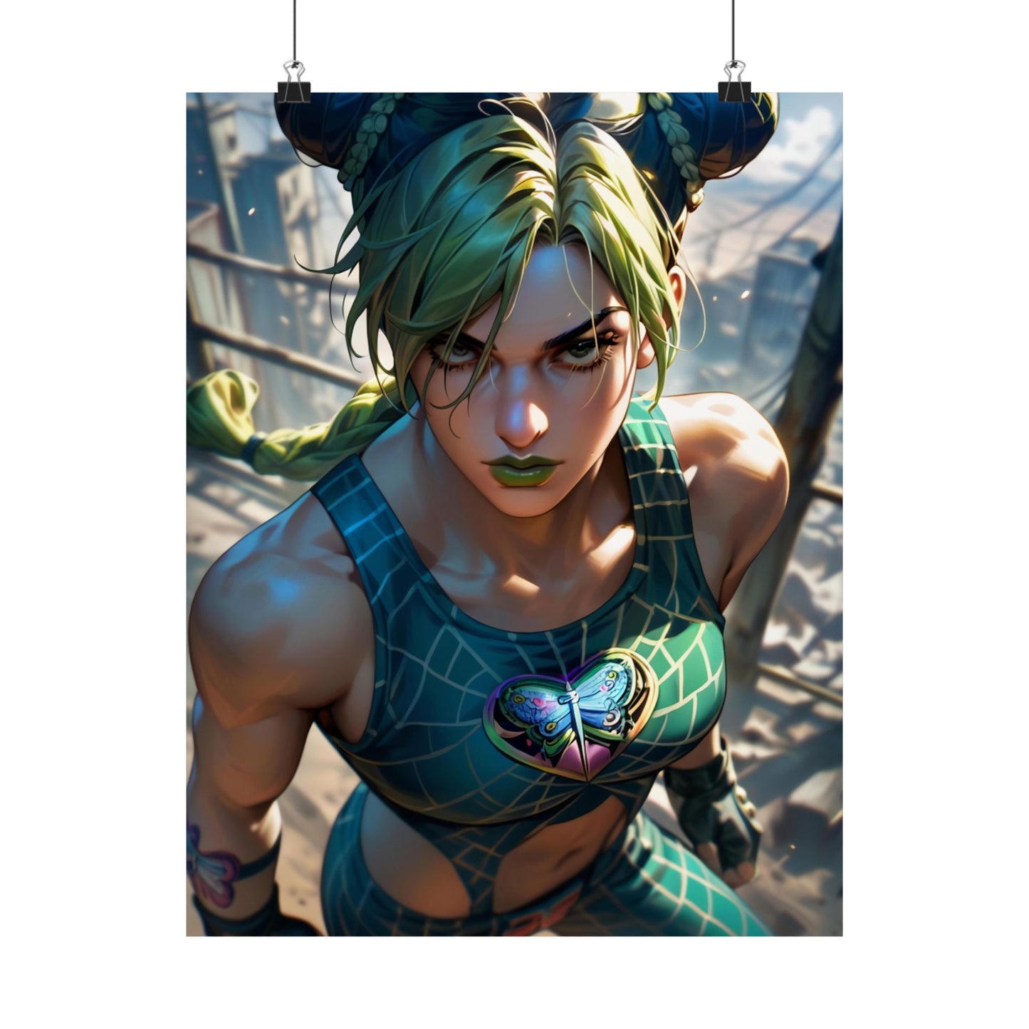 Jolyne Kujo 001 Vertical Posters