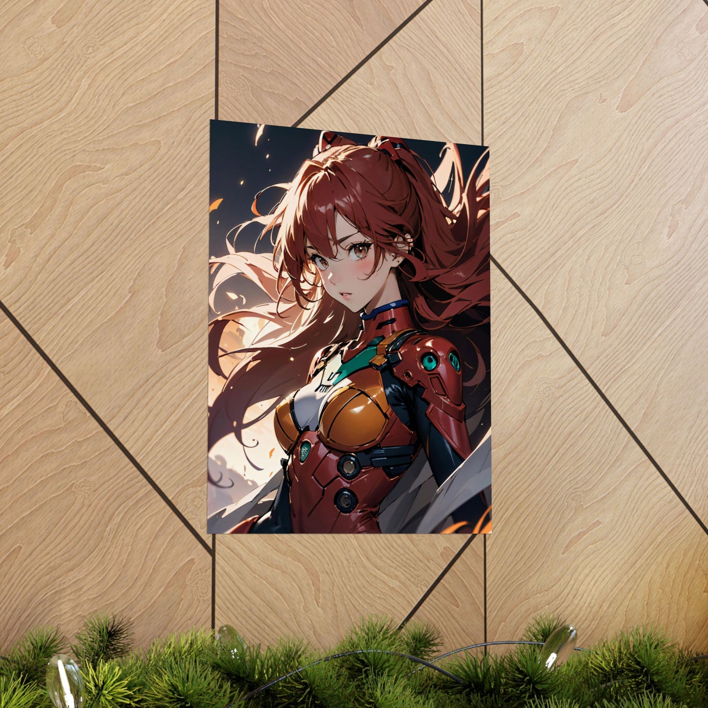 Asuka Soryu 003 Matte Vertical Posters