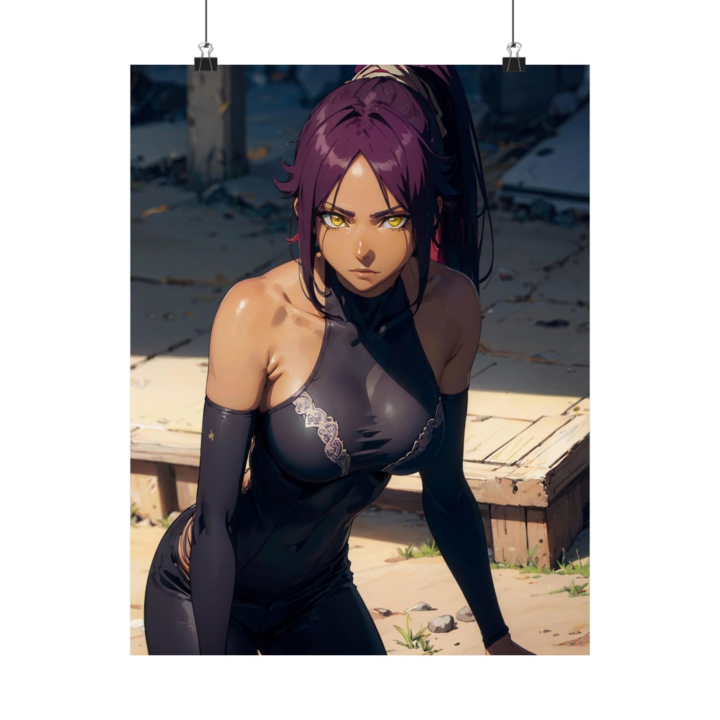 Yoruichi 001 Vertical Posters