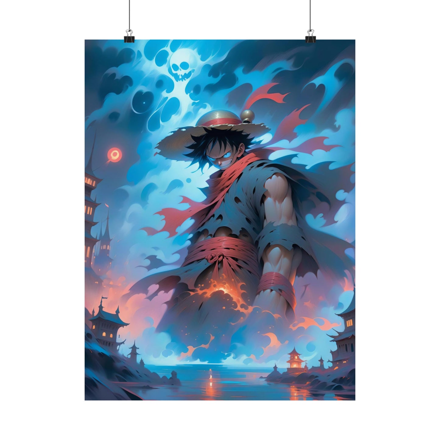 Monkey D. Luffy 002 Matte Vertical Posters