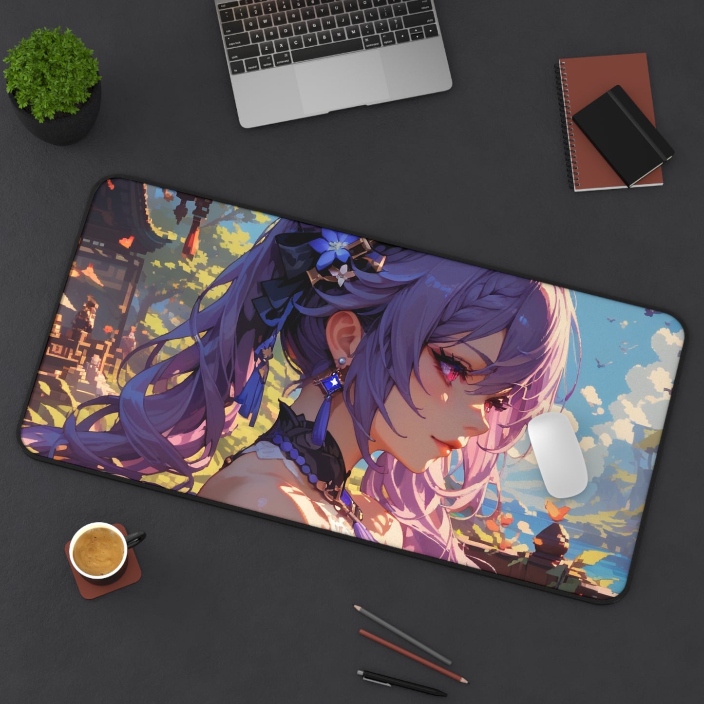 Pixely Keqing Desk Mat