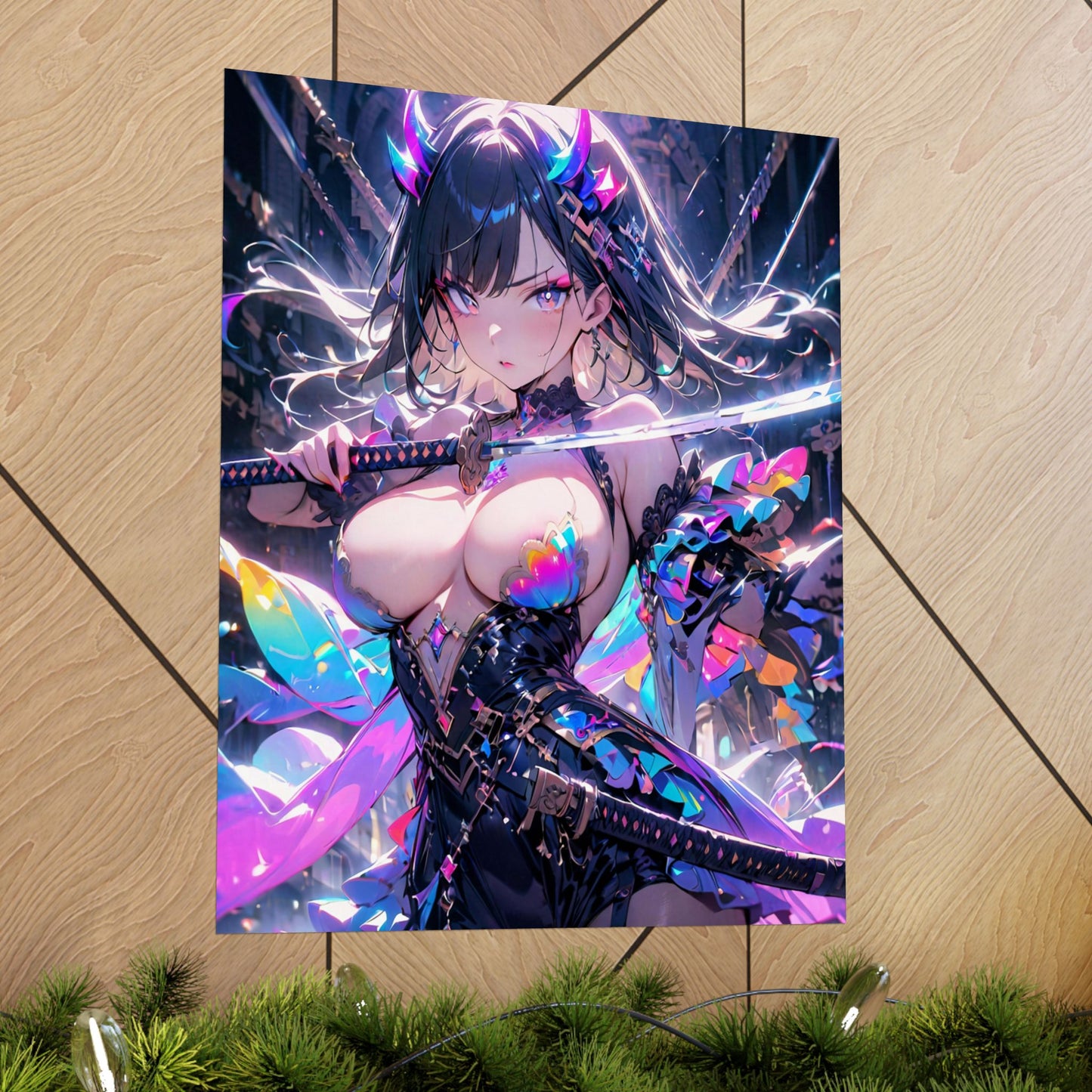 Luminous Allure Vertical Posters
