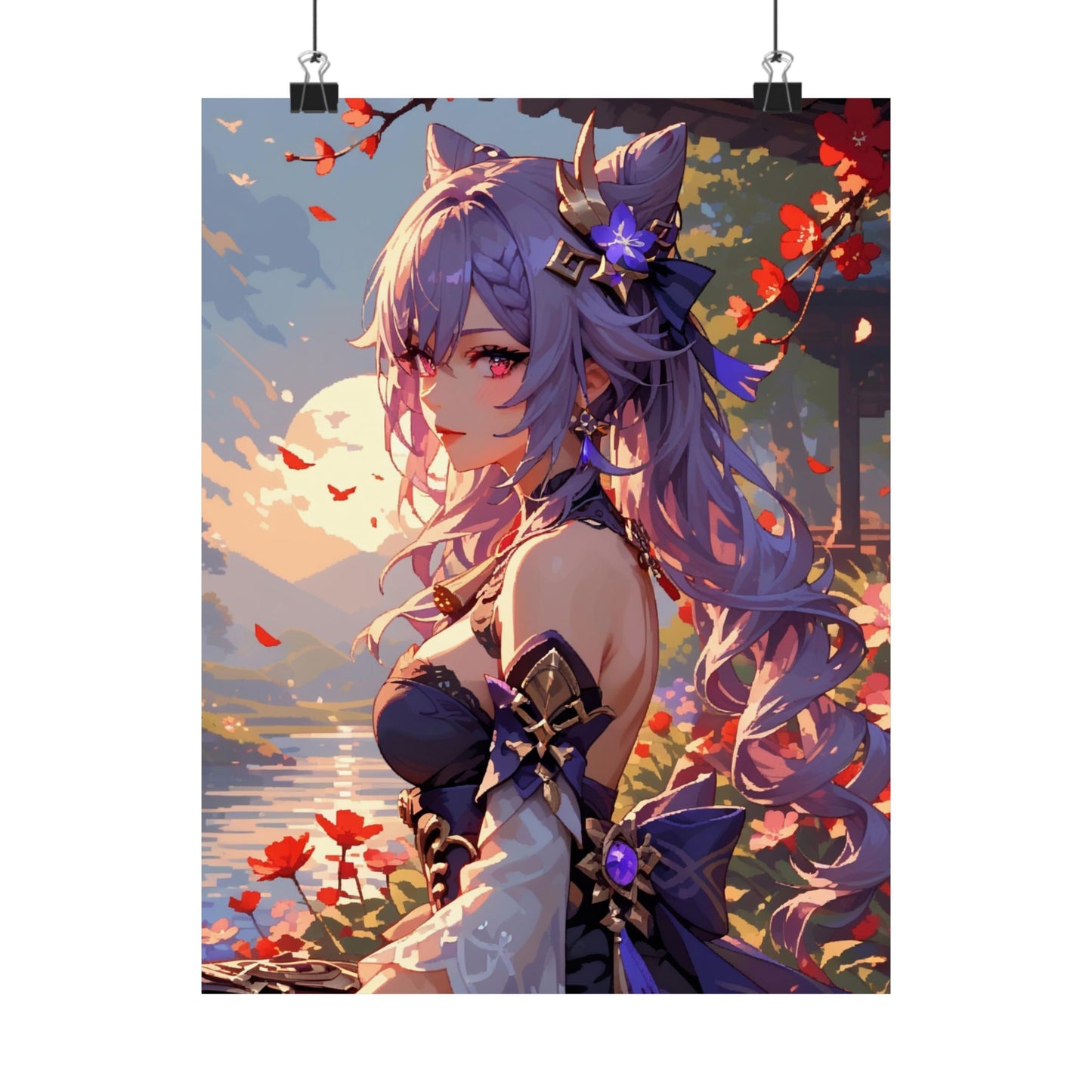 Keqing 008 Vertical Posters