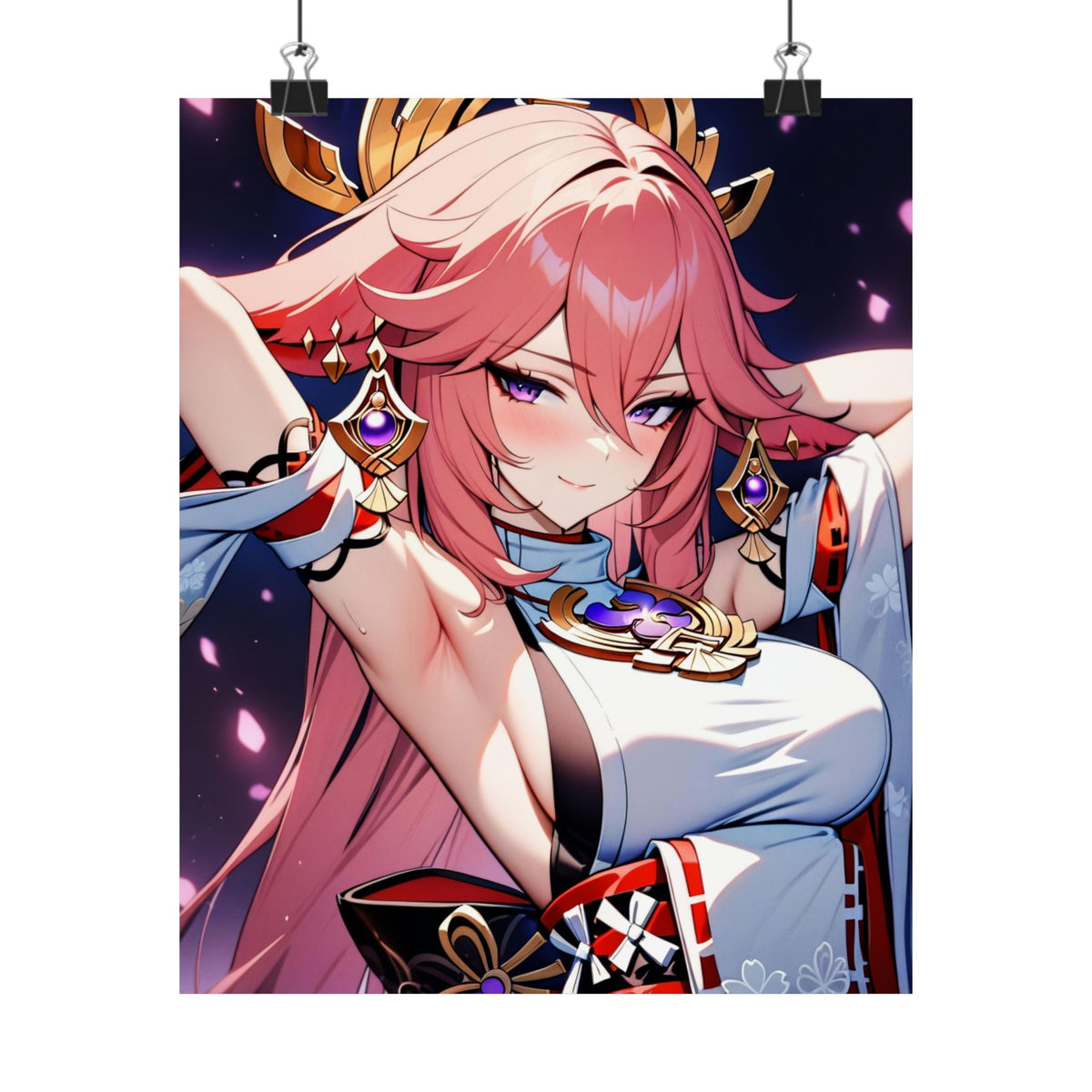Yae Miko 004 Vertical Posters