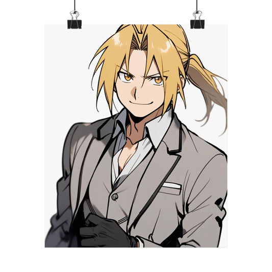 Edward Elric 002 Vertical Posters