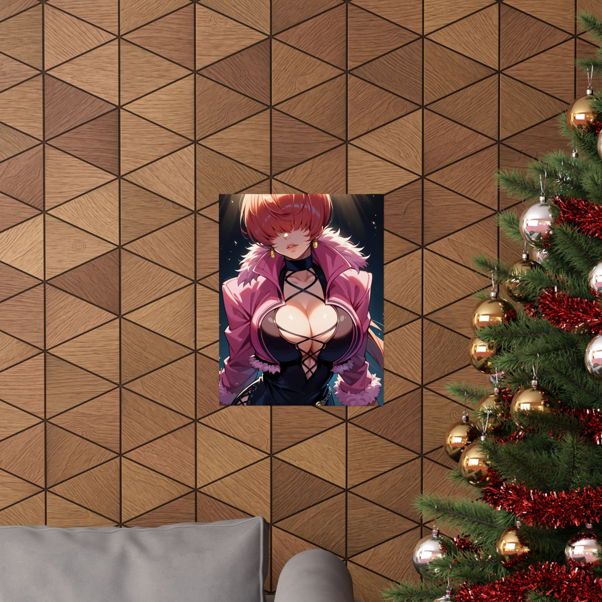 Shermie 005 Vertical Posters