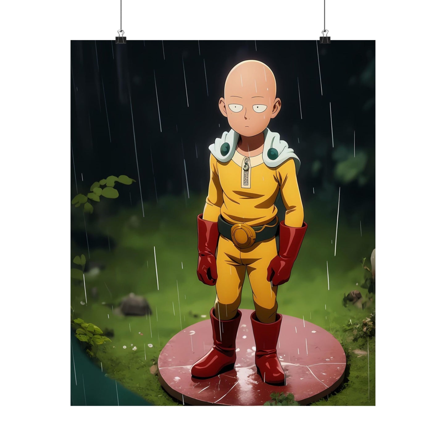 Saitama 002 Matte Vertical Posters