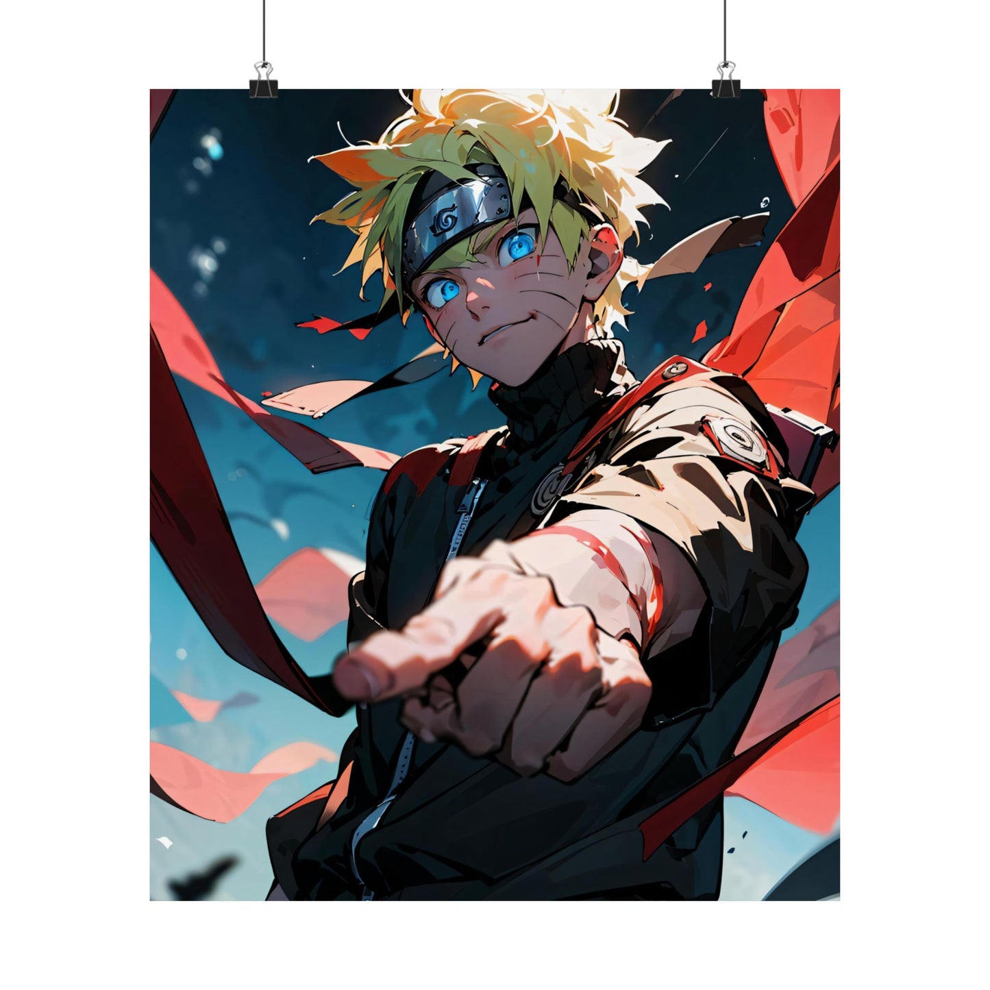 Naruto 007 Matte Vertical Posters