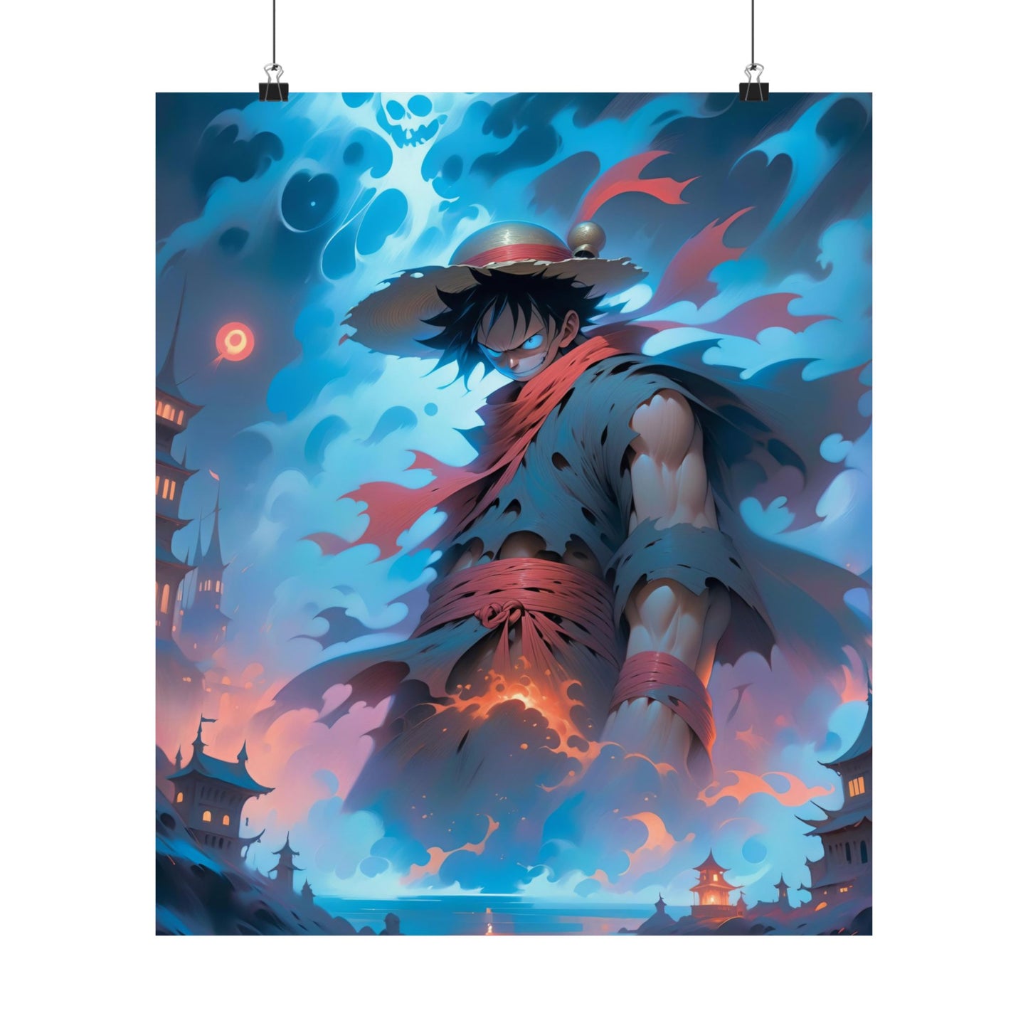 Monkey D. Luffy 002 Matte Vertical Posters