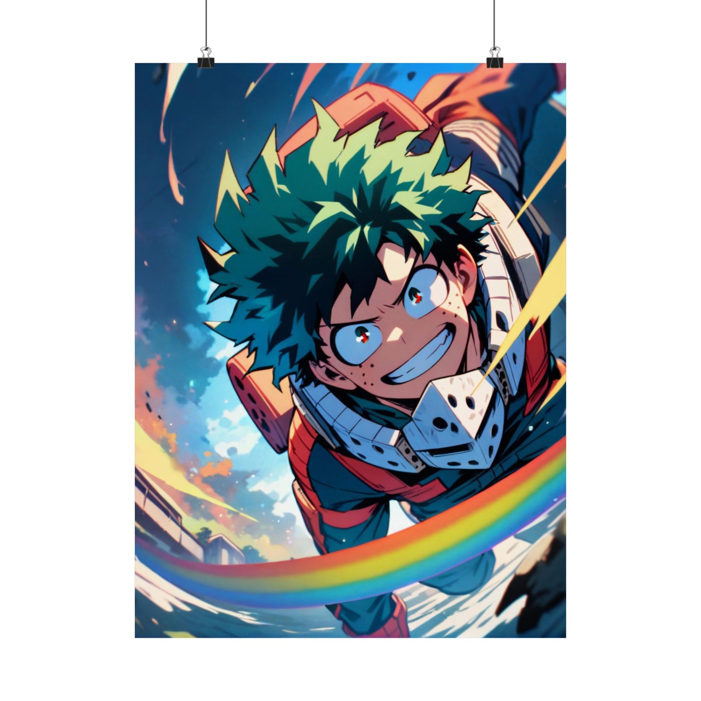 Izuku Midoriya 003 Vertical Posters