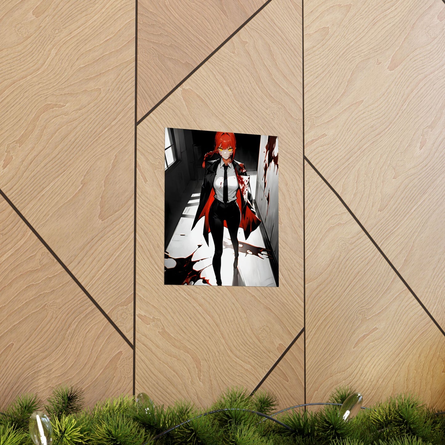 Makima 002 Matte Vertical Posters