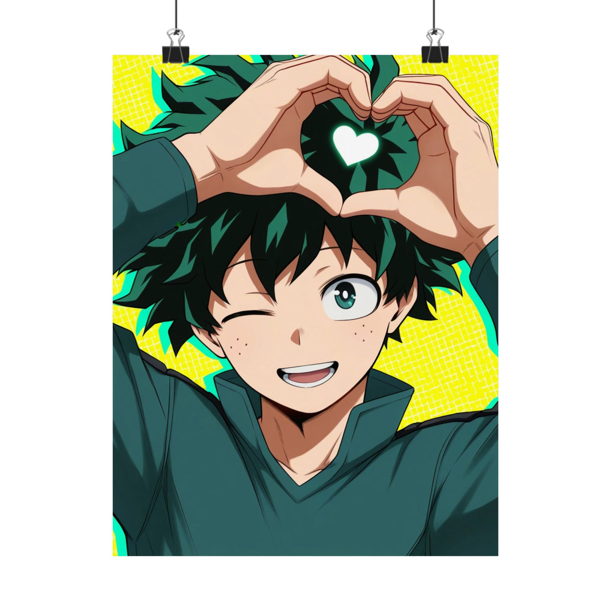 Izuku Midoriya 004 Vertical Posters