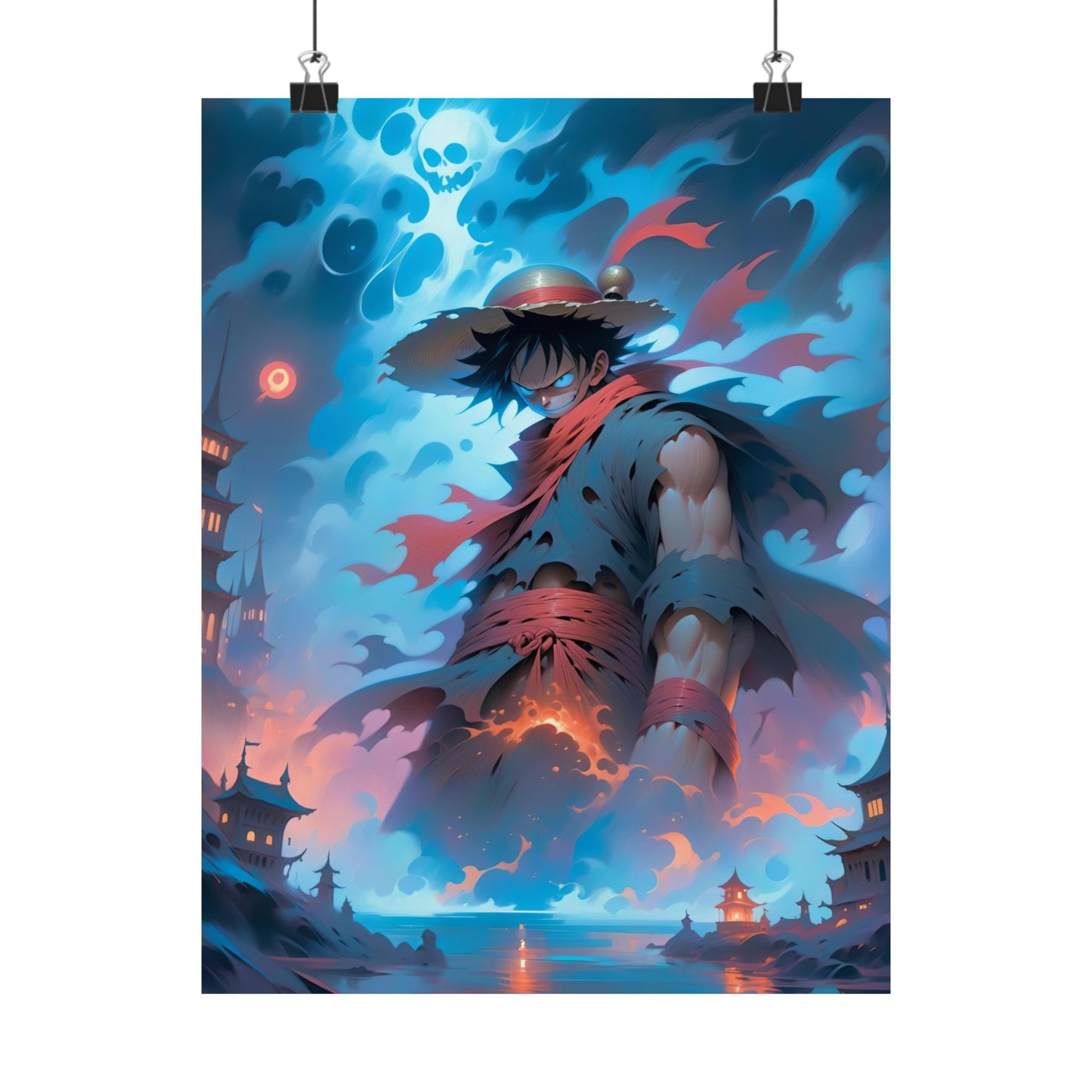 Monkey D. Luffy 002 Matte Vertical Posters