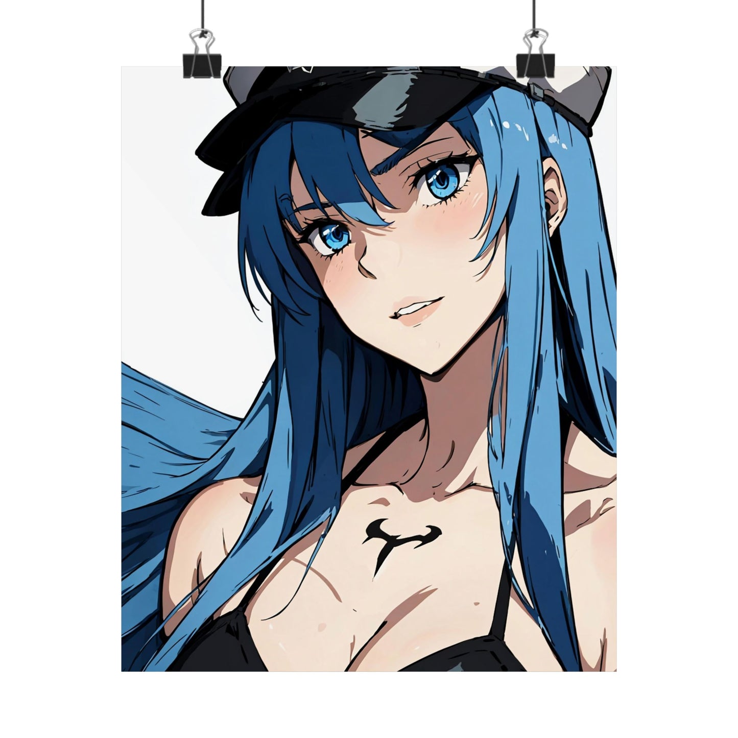 Esdeath 001 Matte Vertical Posters