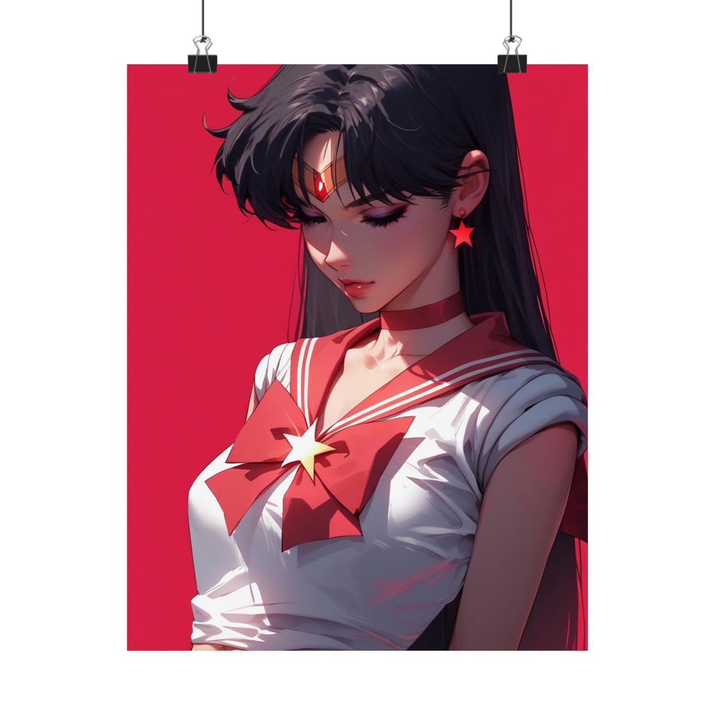 Sailor Mars 004 Vertical Posters