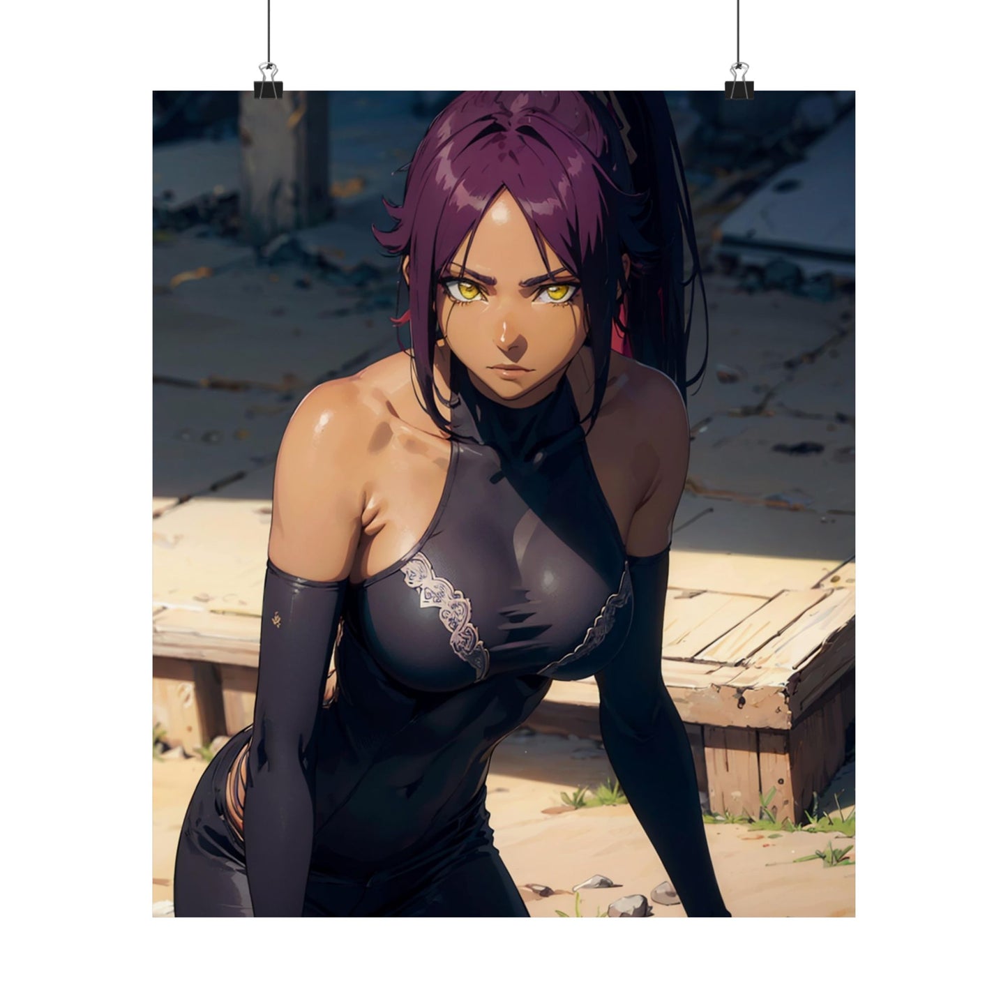 Yoruichi 001 Vertical Posters