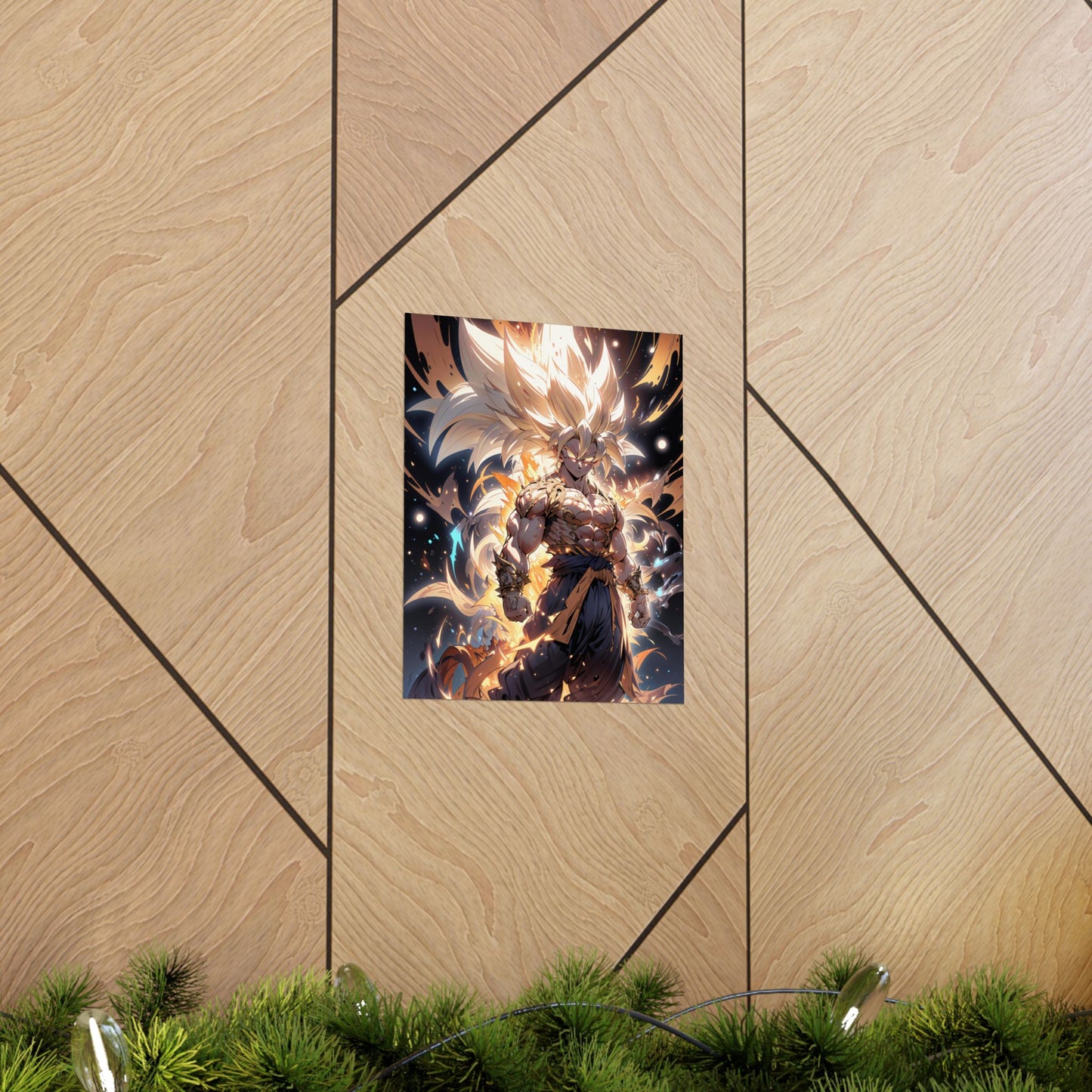 Goku 001 Matte Vertical Posters