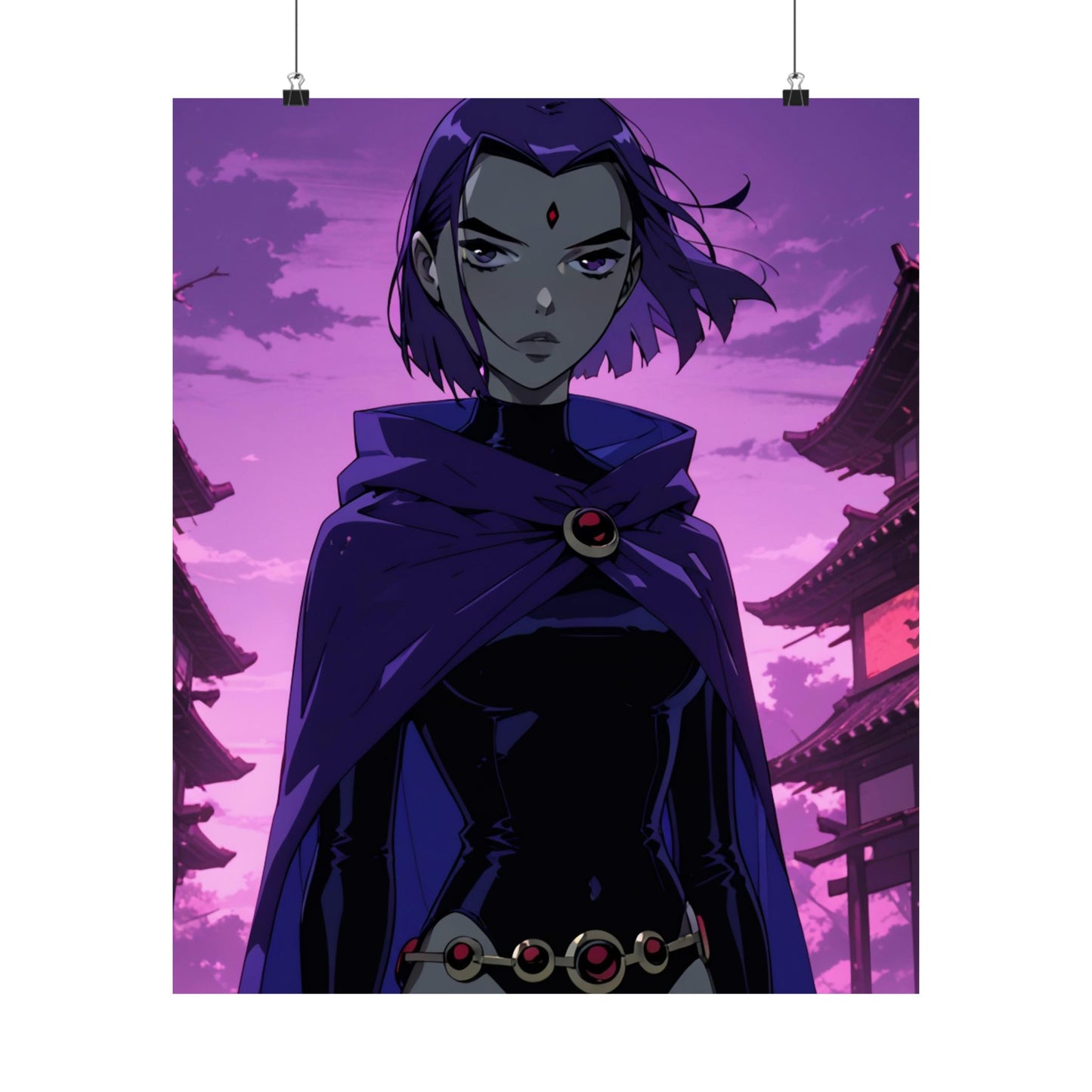 Raven 001 Vertical Posters