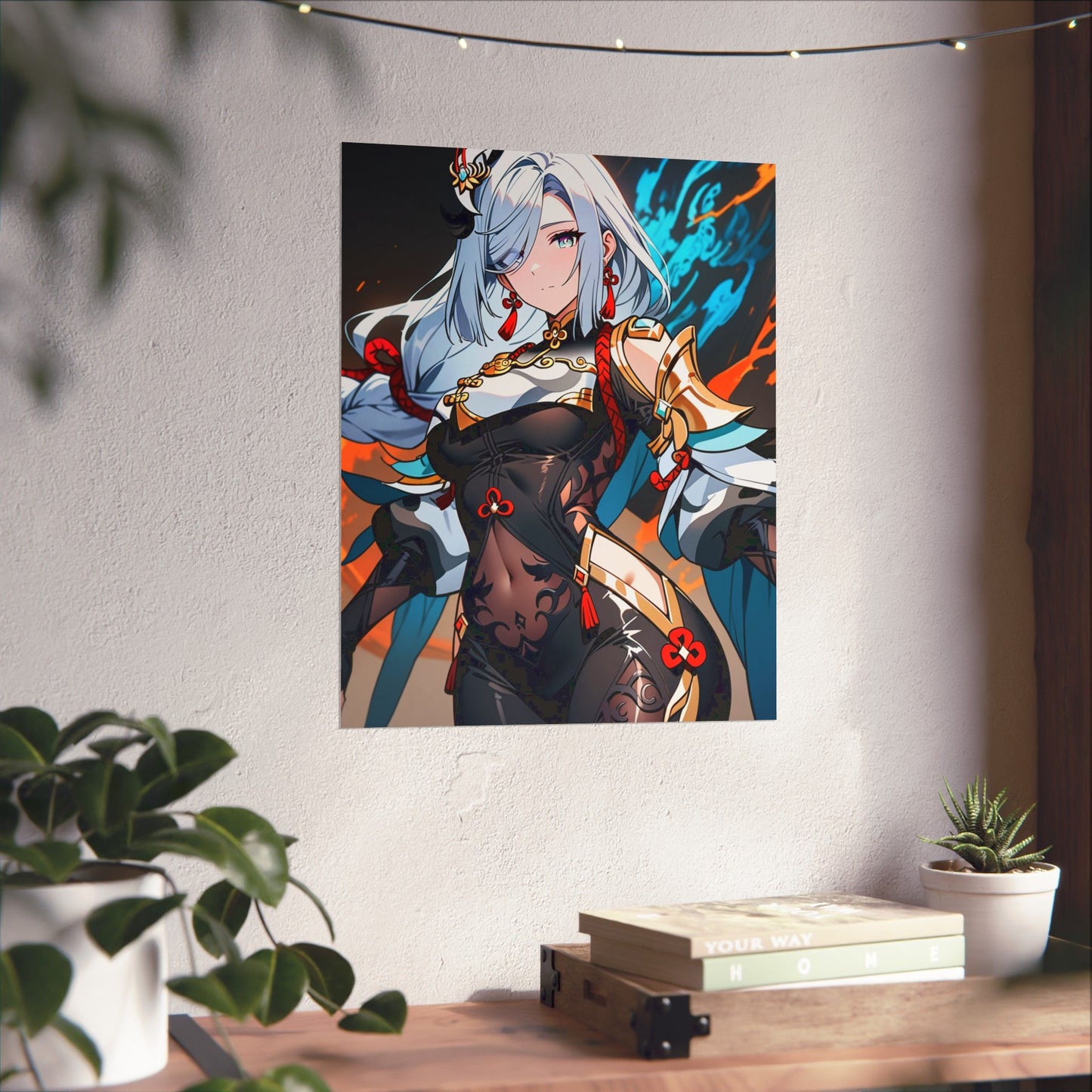 Shenhe 005 Vertical Posters