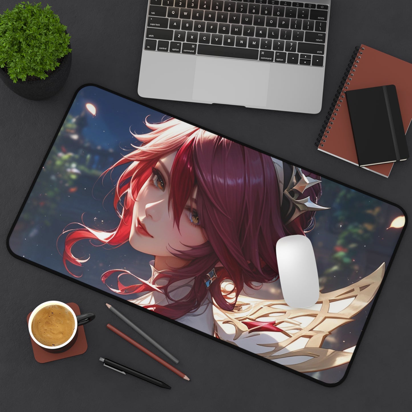 Rosaria 003 Desk Mat