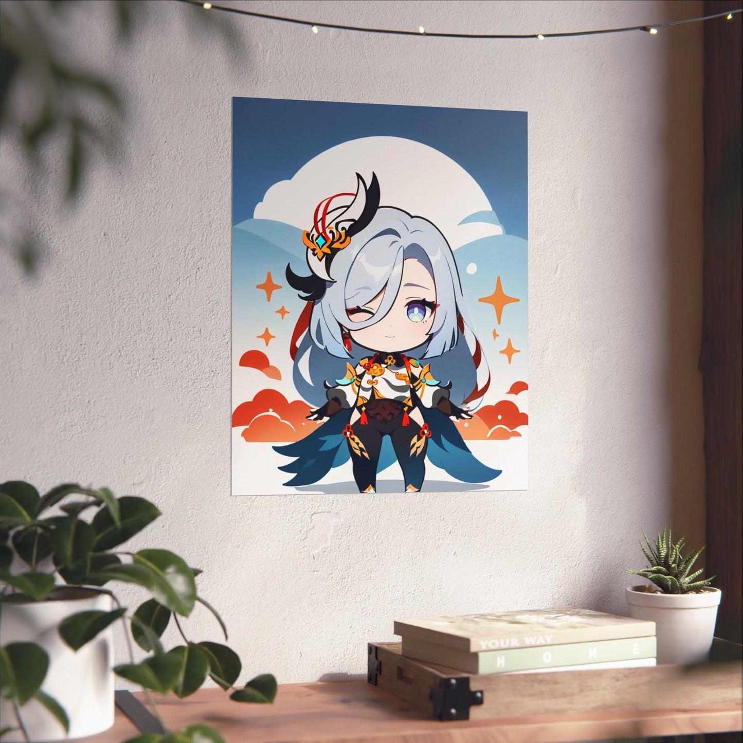 Shenhe 004 Vertical Posters