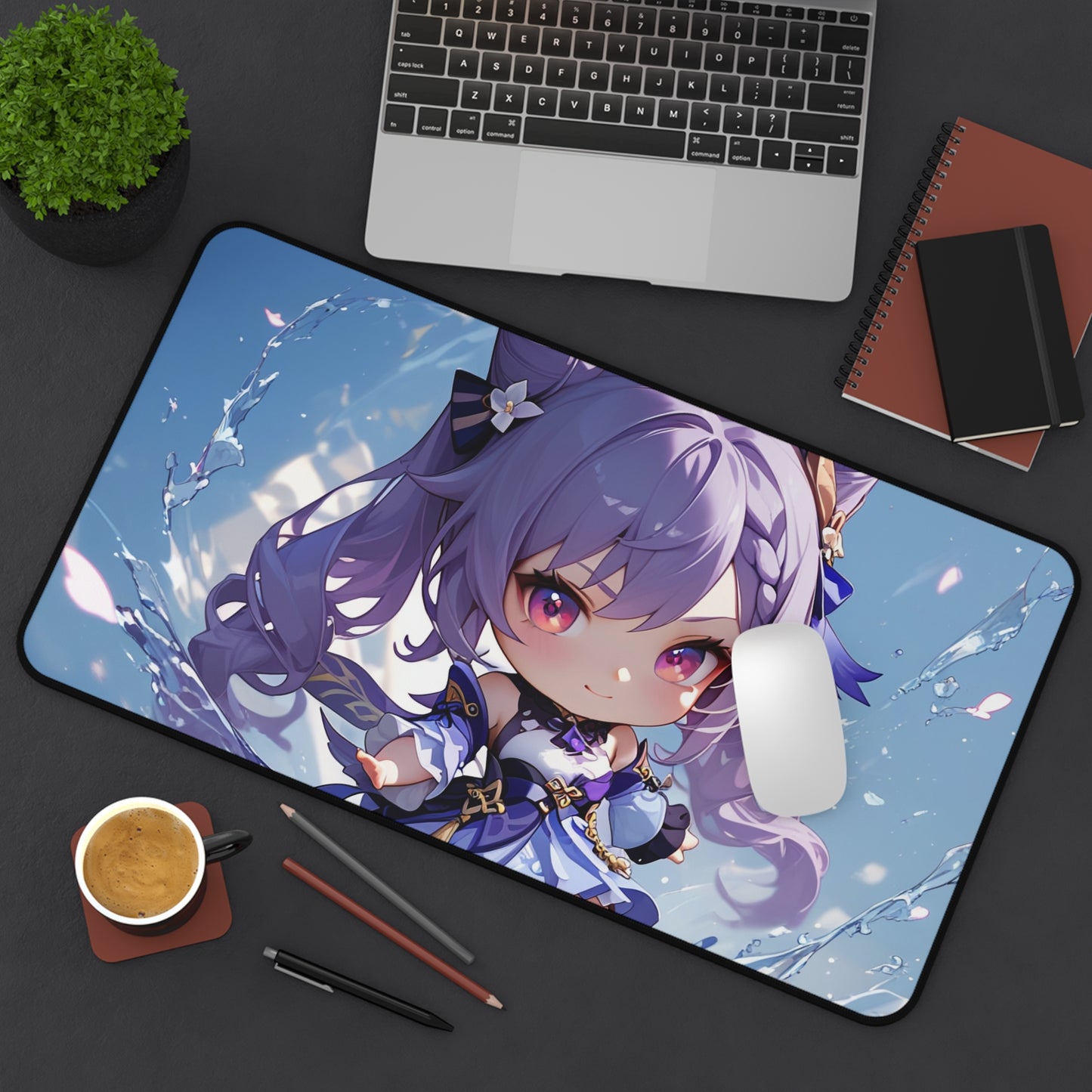 Chibi Keqing Desk Mat