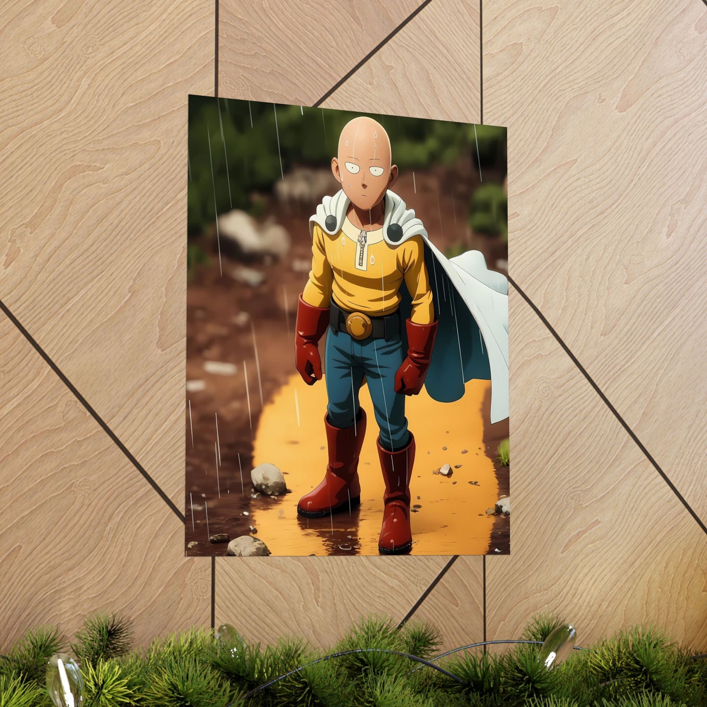 Saitama 001 Matte Vertical Posters