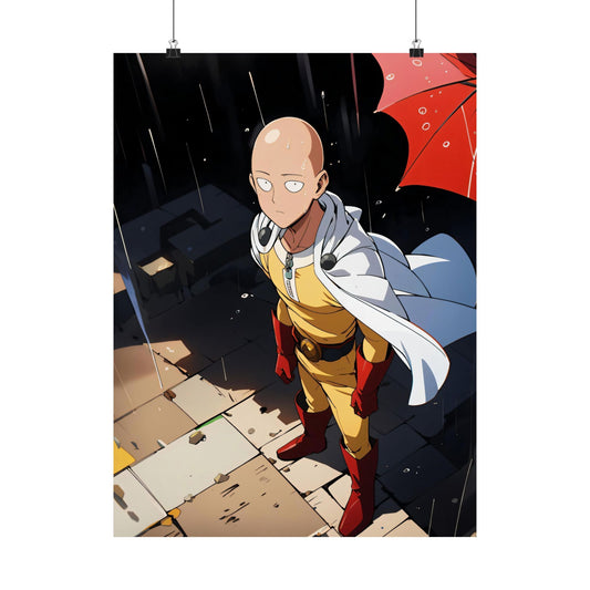 Saitama 001 Matte Vertical Posters