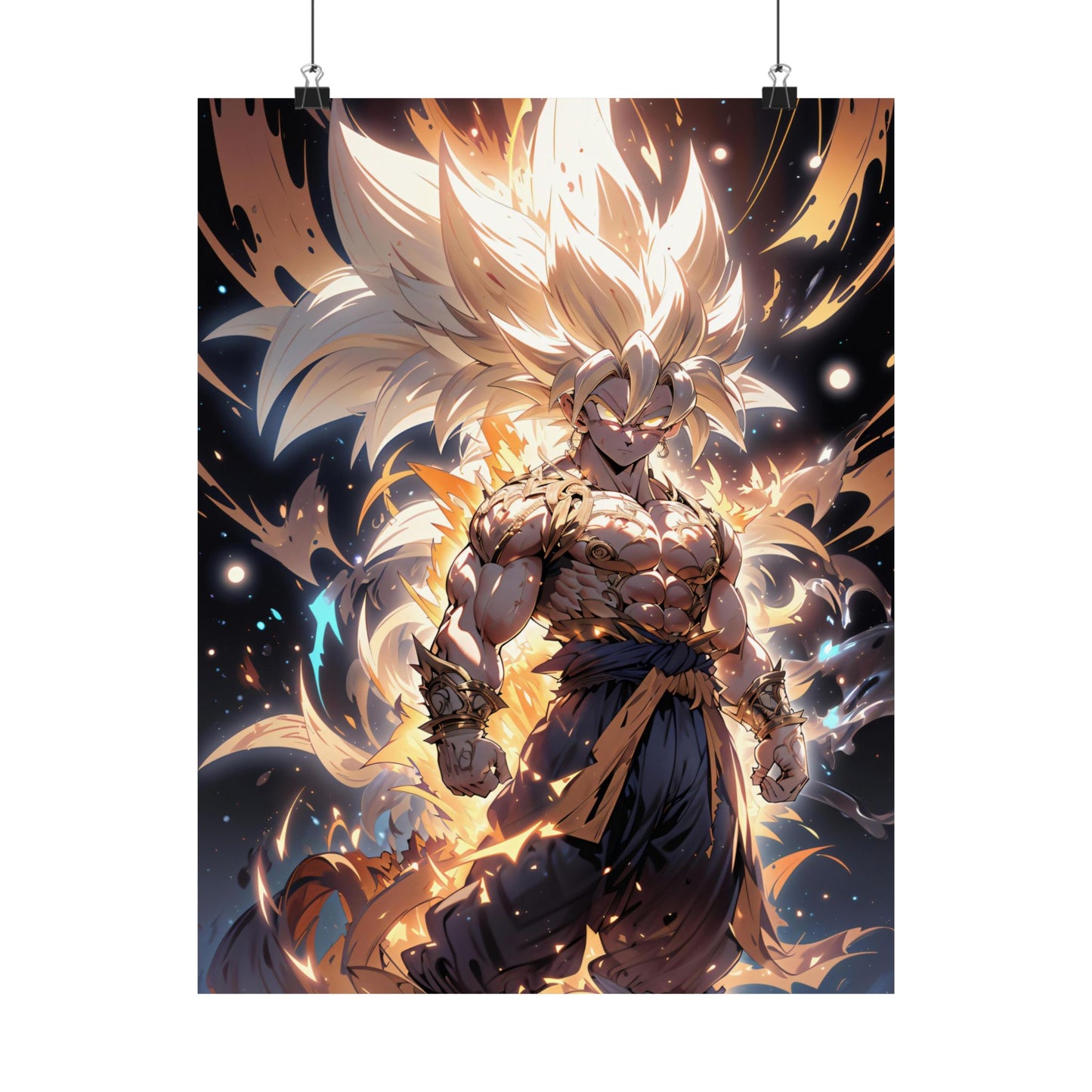 Goku 001 Matte Vertical Posters