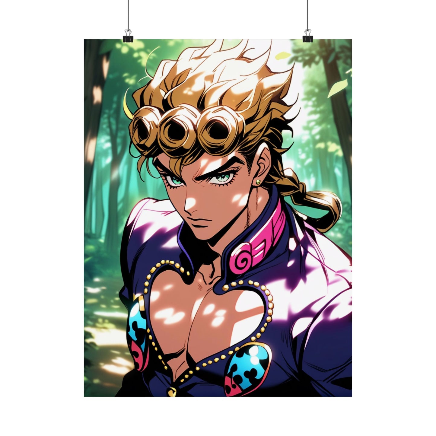 Giorno Giovanna 002 Vertical Posters