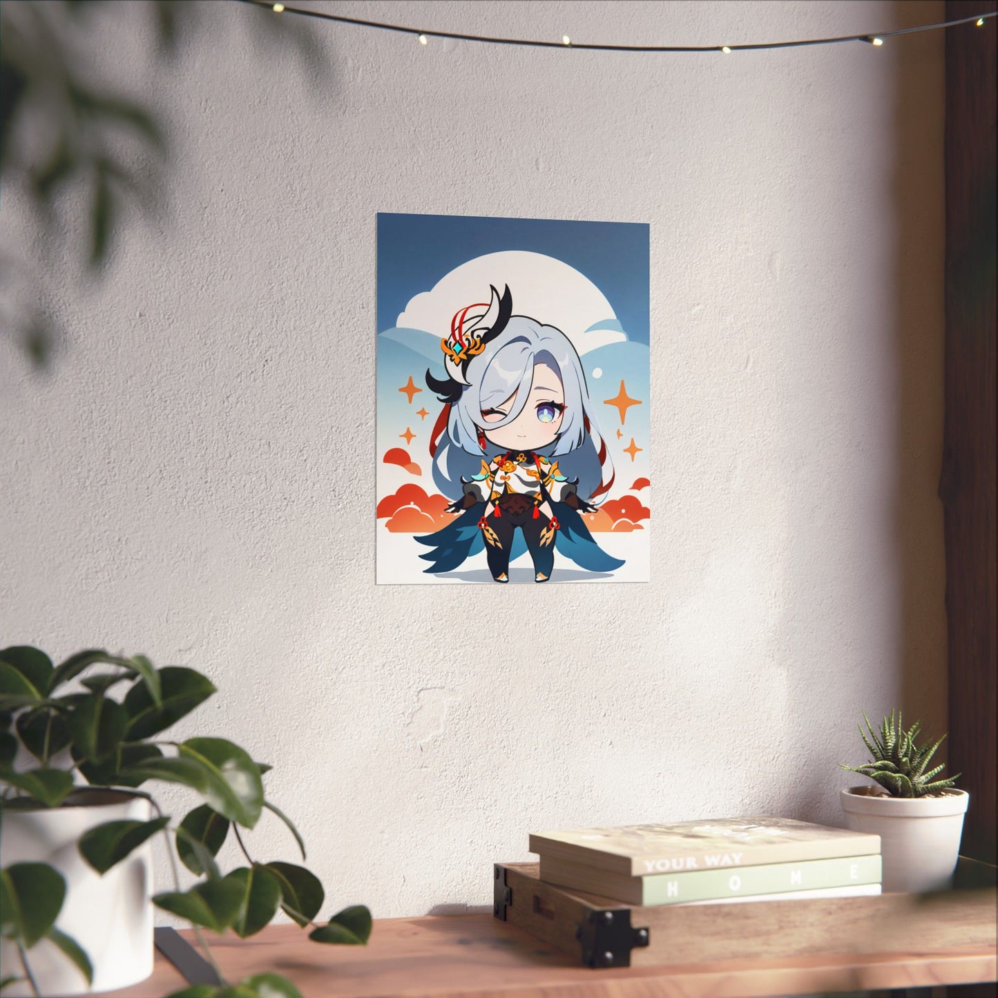 Shenhe 004 Vertical Posters