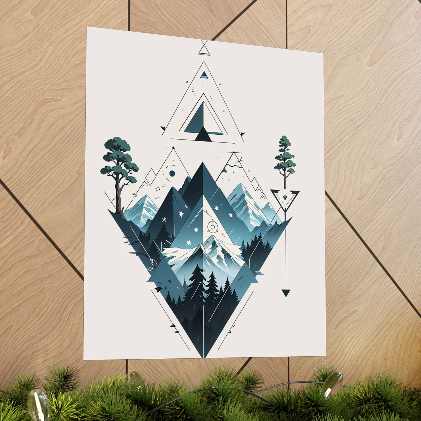 Mystic Peaks Vertical Posters