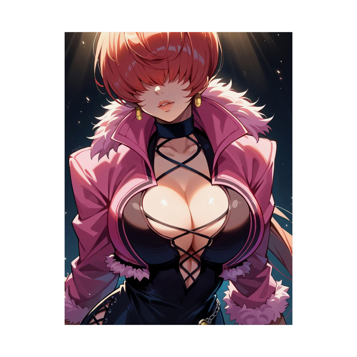 Shermie 005 Vertical Posters