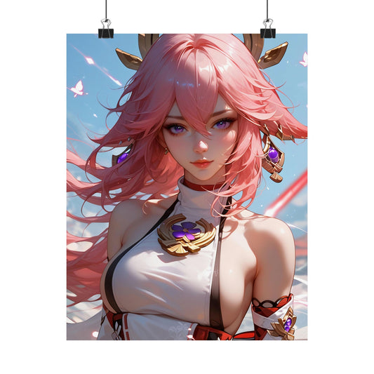 Yae Miko 002 Vertical Posters