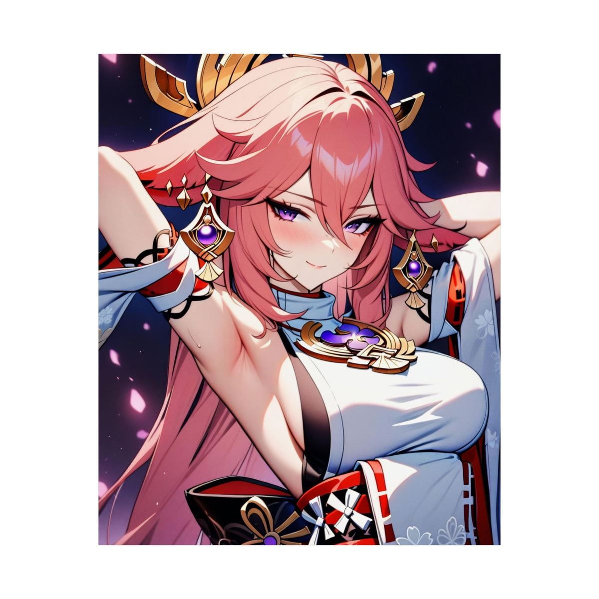 Yae Miko 004 Vertical Posters
