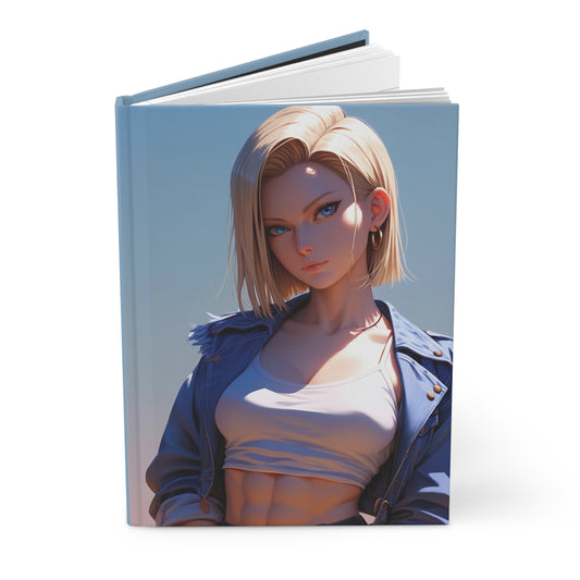Android 18 002 Hardcover Journal Matte