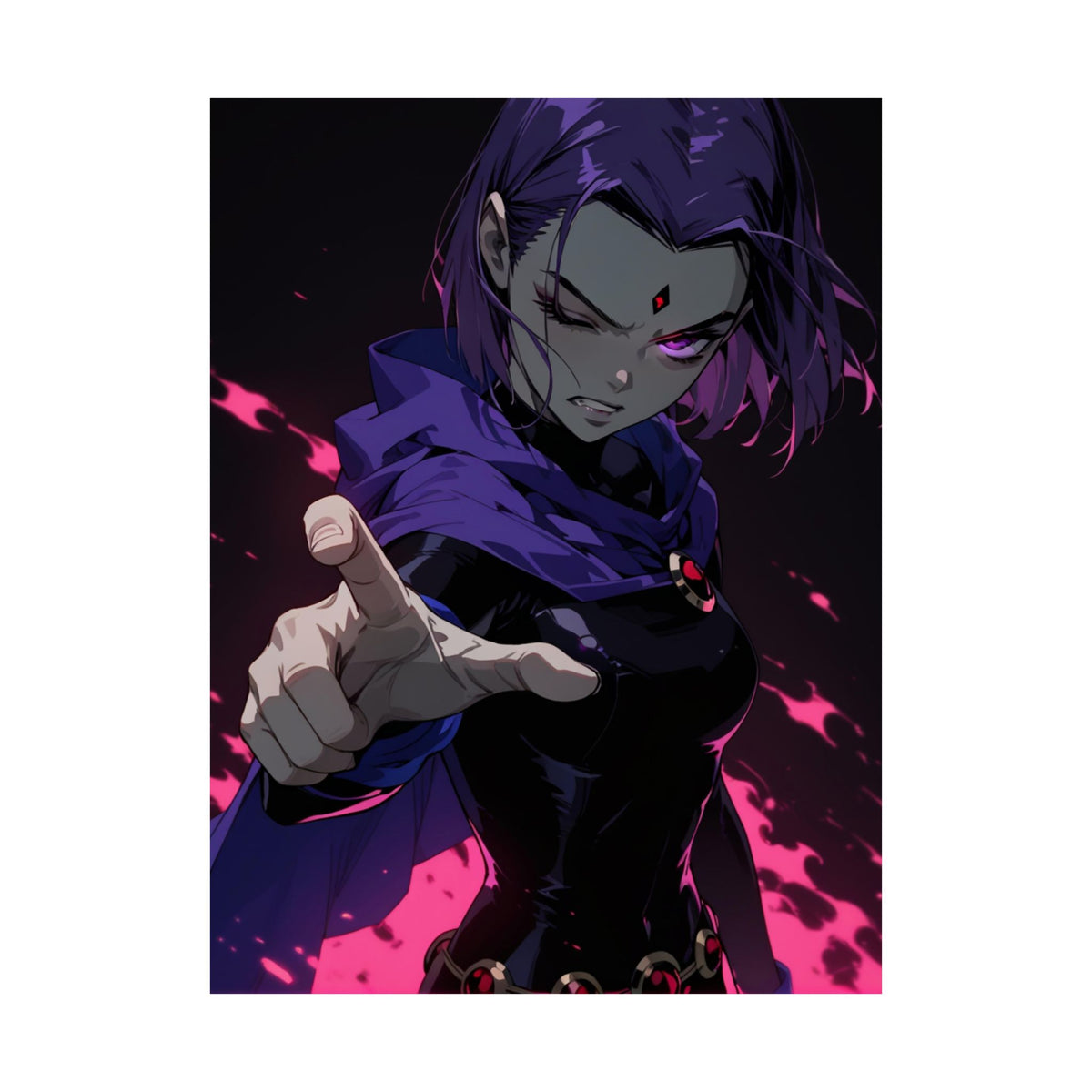 Raven 002 Vertical Posters