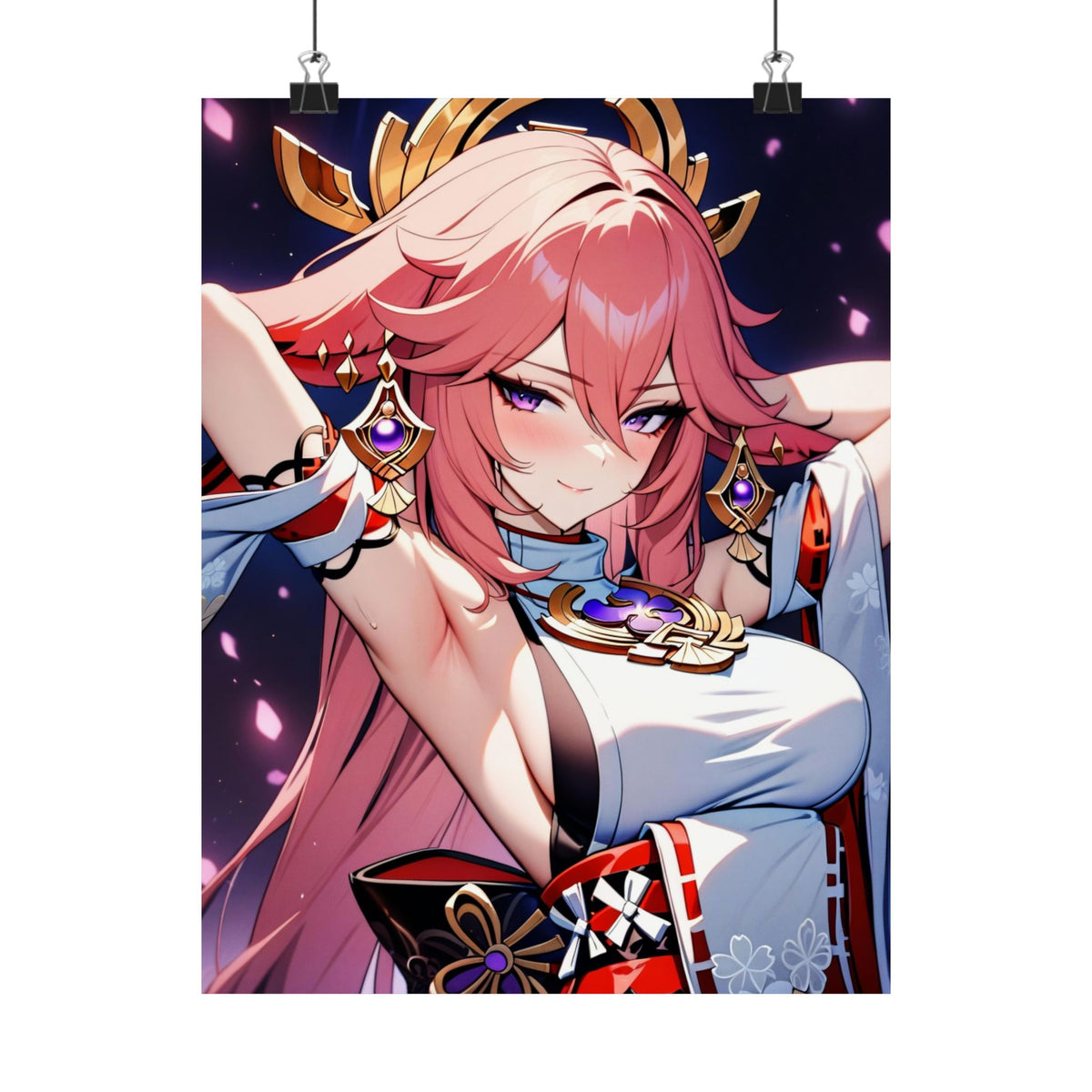 Yae Miko 004 Vertical Posters