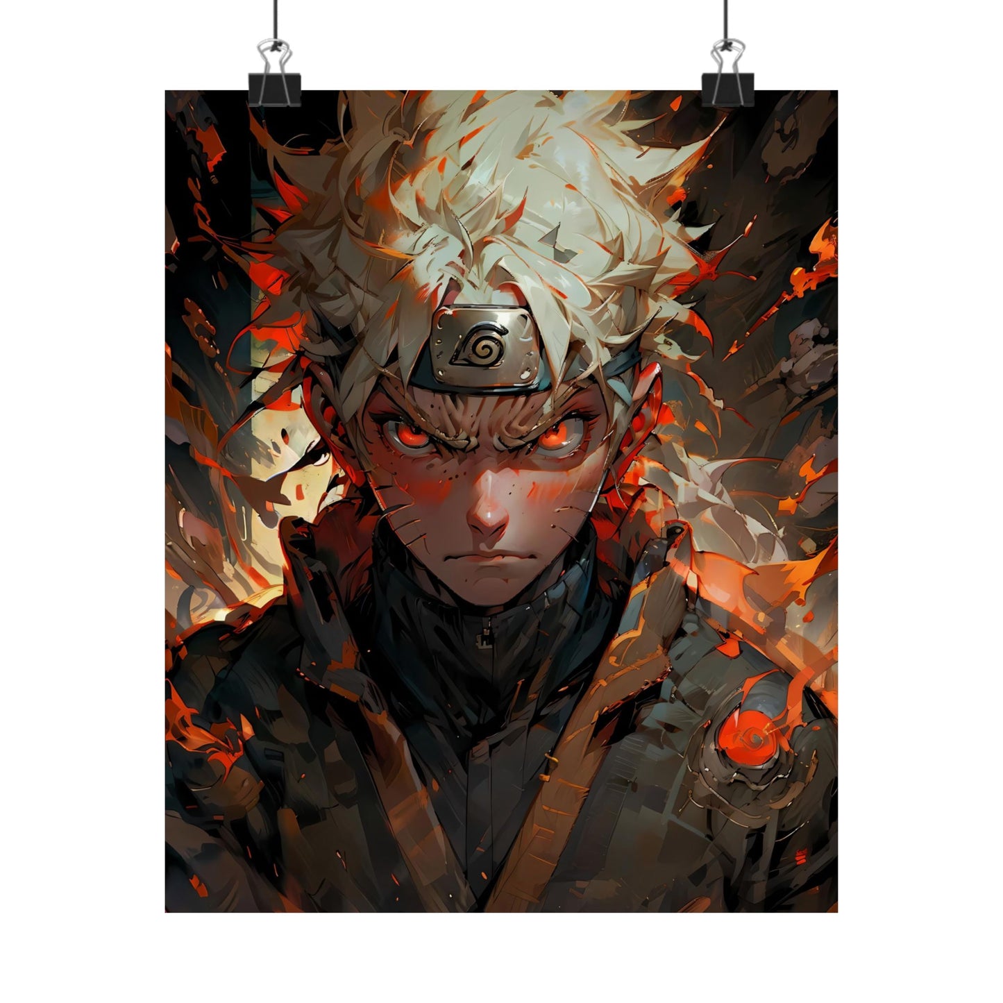 Naruto 001 Matte Vertical Posters