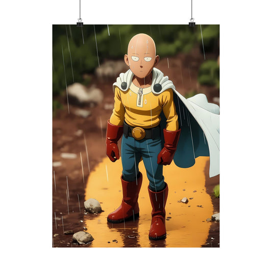 Saitama 001 Matte Vertical Posters